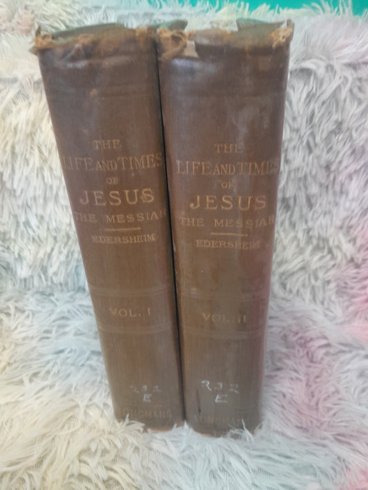 The Life and Times of Jesus the Messiah (2 vols) - Alfred Edersheim (used)