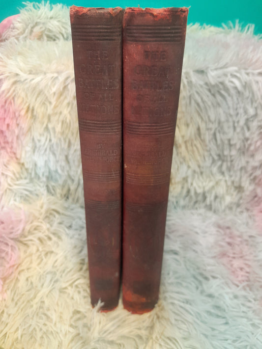 The Great Battles of All Nations (2 vols) - Archibald Wilberforce (used)